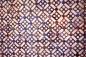 Preview: PURPLE SQUARES - Ranier - Batikstoff aus Indonesien